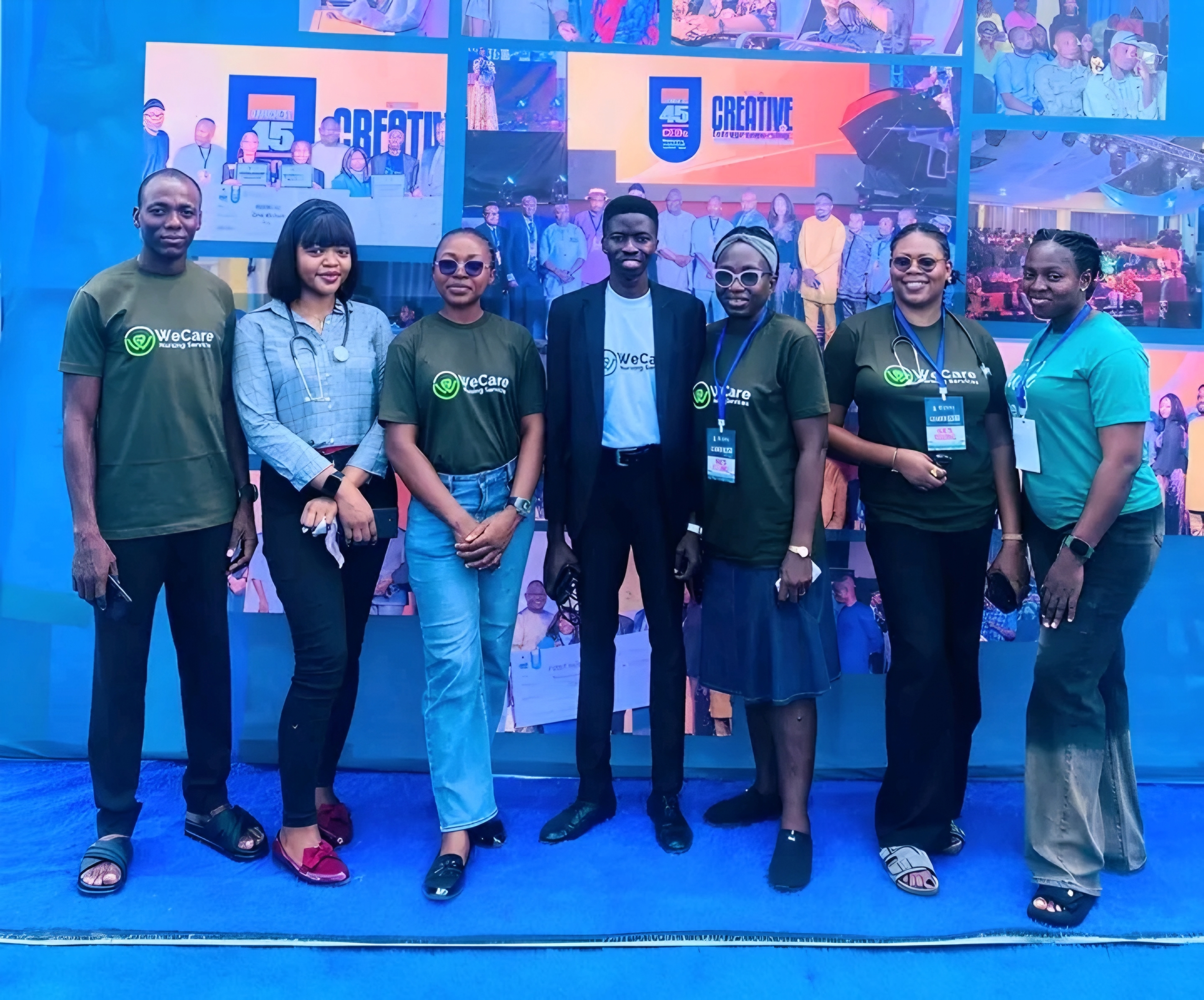 WeCare Nursing Services medical outreach at UDUF AFRICA Under 45 CEOs Summit